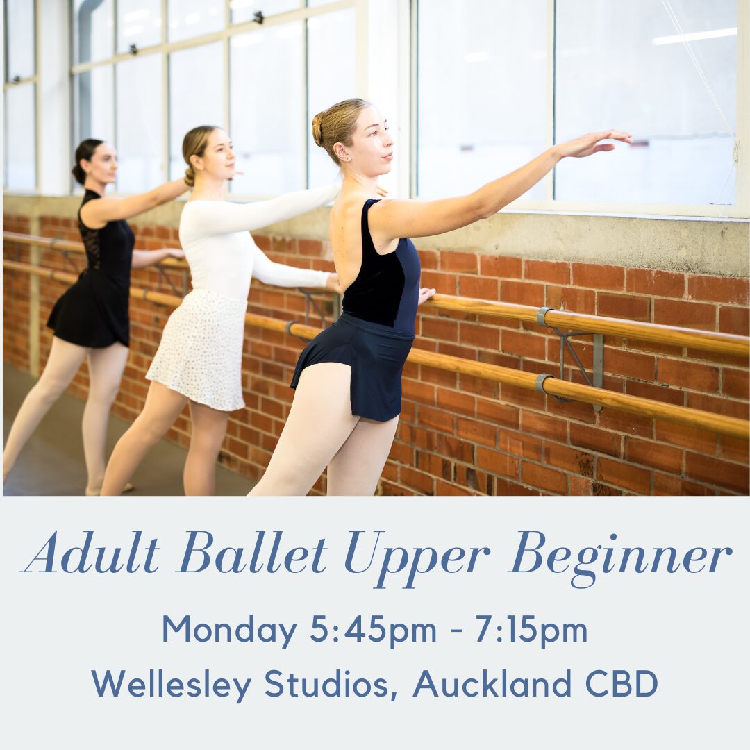 Monday Adult Ballet Upper Beginner