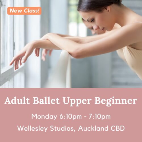 Monday Adult Ballet Upper Beginner