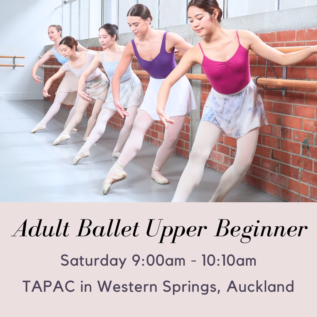 Saturday Adult Ballet Upper Beginner